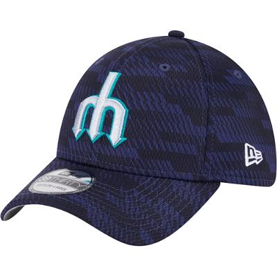 Bone New Era 39THIRTY Stretch Snap Clubhouse 2025 Seattle Mariners