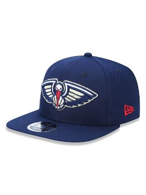 Bone New Era 9FIFTY Aberto Original Fit New Orleans Pelicans NBA