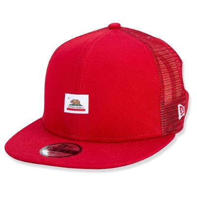 Bone New Era Infantil 9FIFTY Original Fit Trucker Snapback Aba Reta Have Fun Cali Republic