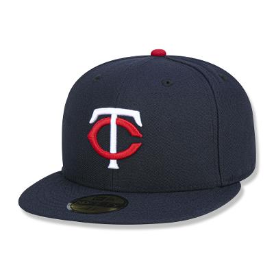 Bone New Era 59FIFTY MLB Minnesota Twins Game Cap Game Cap