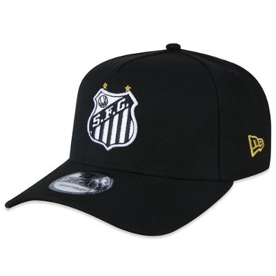 Bone New Era 9FORTY A-Frame Snapback Aba Curva Futebol Santos