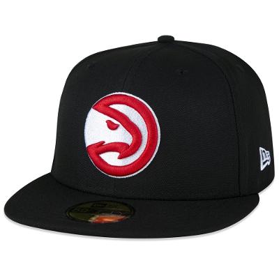 Bone New Era 59FIFTY Aba Reta NBA Atlanta Hawks