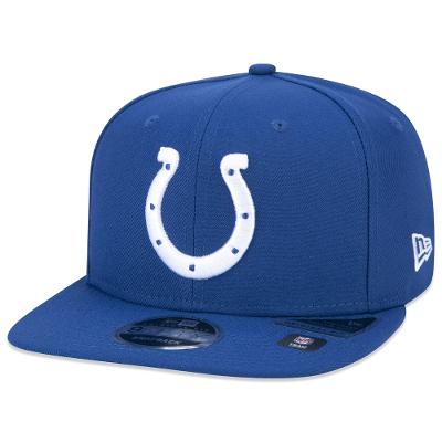 Bone New Era 9FIFTY Original Fit Snapback NFL Indianapolis Colts Aba Reta Azul