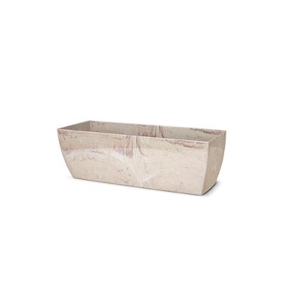 Cachepô Jardineira Elegante Travertino Nutriplan