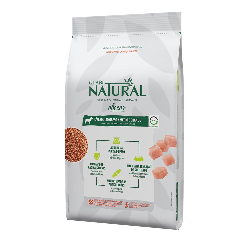Ração Guabi Natural Cães Obesos Portes Médio e Grande - 2