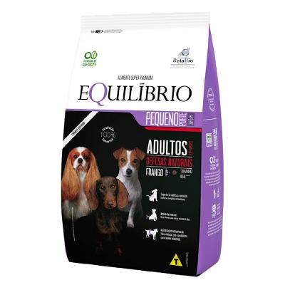 Ração Equilíbrio para Cães Adultos Porte Pequeno Frango