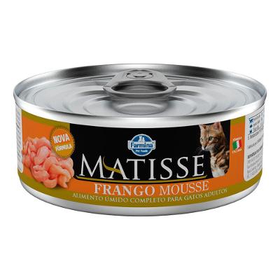 Ração Úmida Matisse Mousse Gatos Adultos Frango