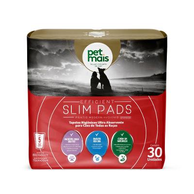 Tapete Higiênico Slim Pads 80x60cm Petmais
