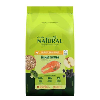 Ração Guabi Natural Cães Adultos Grandes Salmão e Cevada