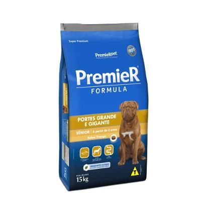 Ração Premier Formula Cães Sênior Raças Grande e Gigante Frango