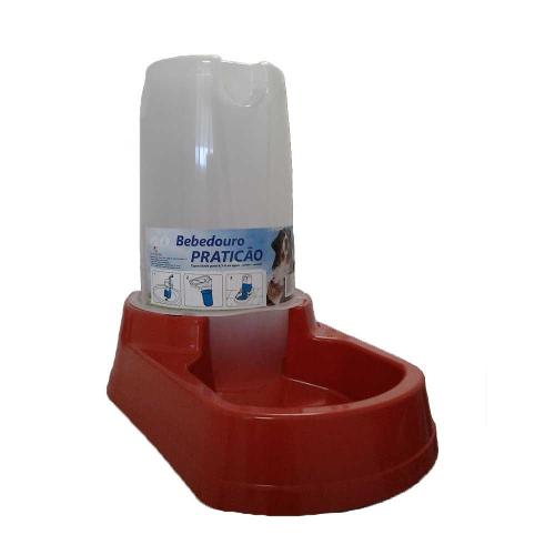 Bebedouro Automático Praticão Vermelho Alvorada