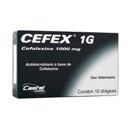 Cefex 1g Antimicrobiano para Cães