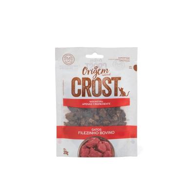 Petisco Gatos Origem Natural Crost Filezinho Bovino