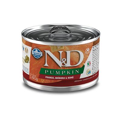 Ração Úmida N&amp;D Pumpkin Cães Frango, Abóbora e Roma