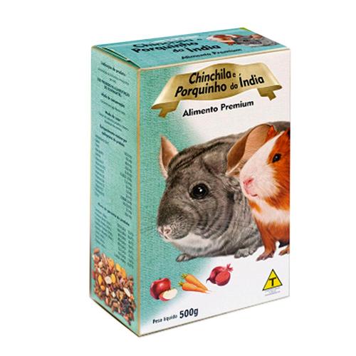 Ração Premium Nutripássaros Chinchila e Porquinho da Índia