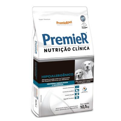 Ração Premier Nutrição Clínica Hipoalergênico Cães Médio e Grande Porte
