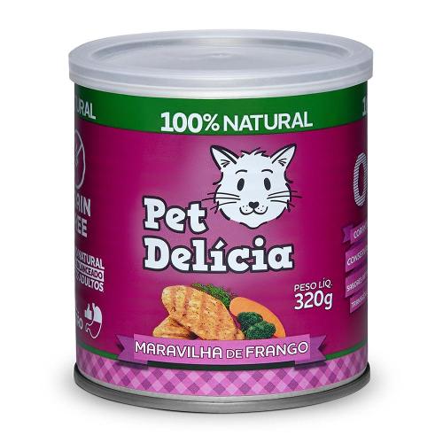 Ração Úmida Pet Delícia Gatos Maravilha de Frango