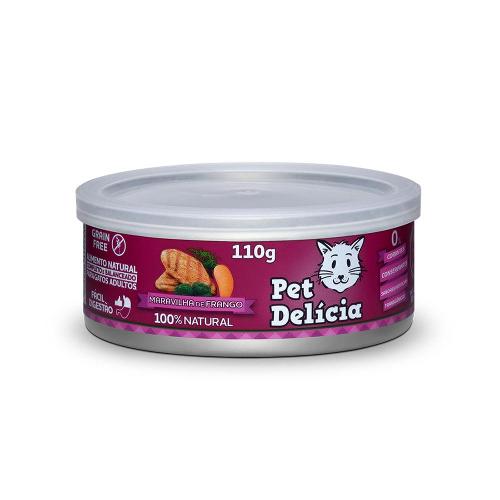 Ração Úmida Pet Delícia Gatos Maravilha de Frango