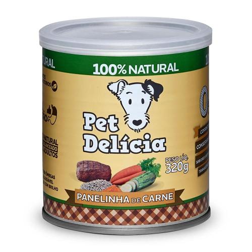 Ração Úmida Pet Delícia Cães Panelinha de Carne