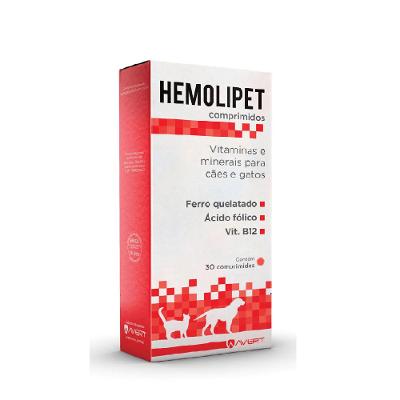 Hemolipet Suplemento para Cães e Gatos Avert