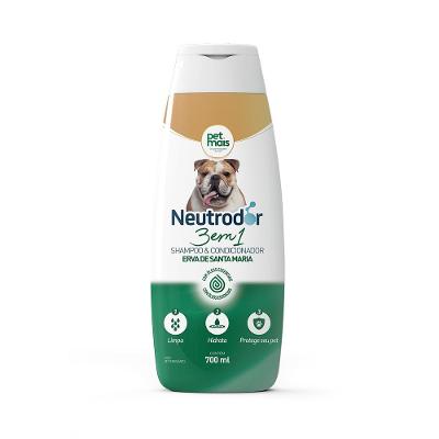 Shampoo e Condicionador 3 em 1 Erva de Santa Maria Neutrodor Petmais
