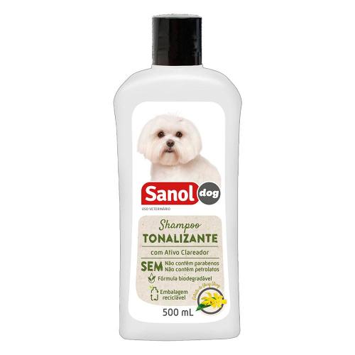 Shampoo Tonalizante Pelos Claros Sanol