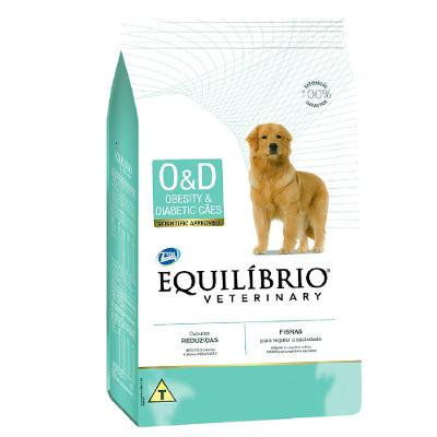 Ração Equilíbrio Veterinary Cães Obesidade e Diabete
