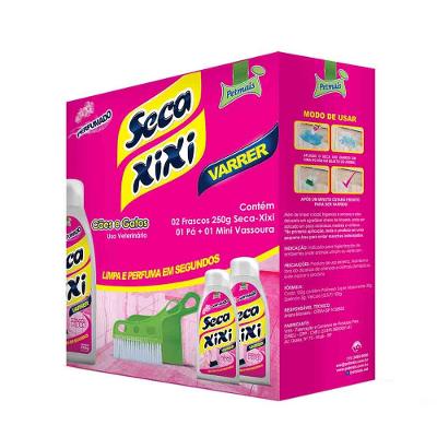 Kit Seca Xixi Varrer com Mini Vassoura e Pá Petmais