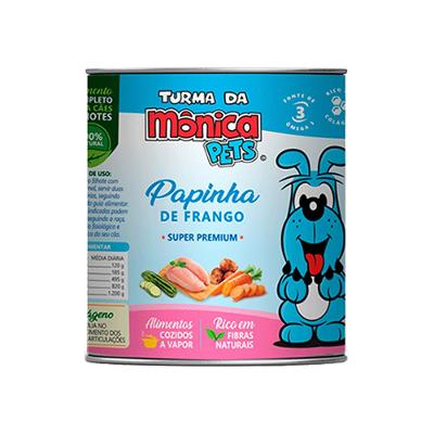 Ração Úmida Turma da Mônica Cães Papinha de Frango