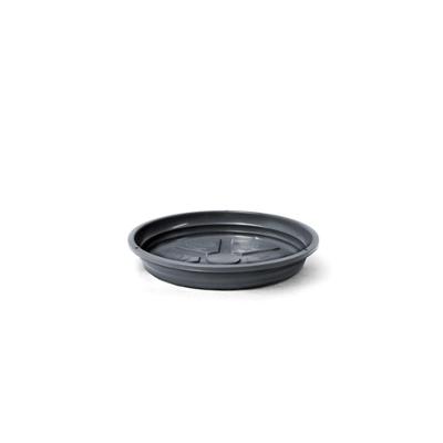 Prato Plástico para Vasos Nutriplan Preto