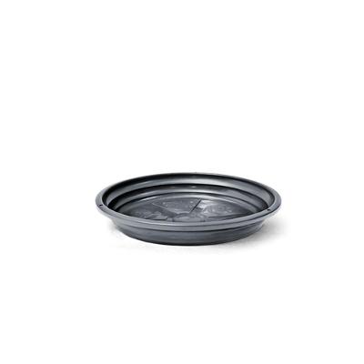 Prato Plástico para Vasos Nutriplan Preto