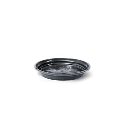 Prato Plástico para Vasos Nutriplan Preto