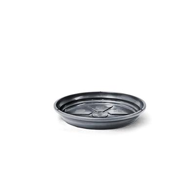 Prato Plástico para Vasos Nutriplan Preto