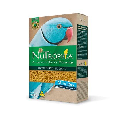 Ração Nutrópica Extrusado Natural para Ringneck