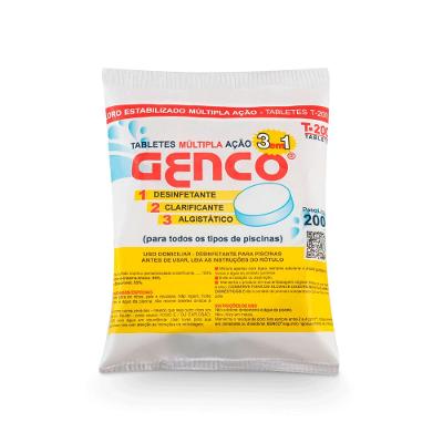 Pastilha Genco - Tablete Multi Ação 3 em 1