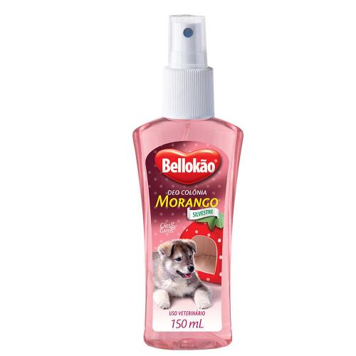 Colônia para Cães e Gatos Morango Bellokão
