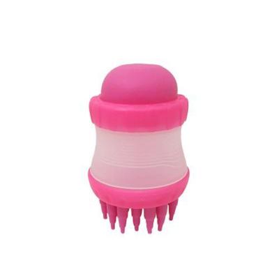 Escova Massageadora para Banho Rosa