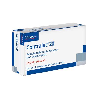 Contralac 20 Inibidor de Lactação Virbac