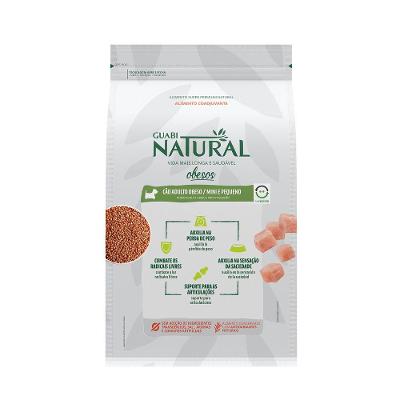 Ração Guabi Natural Cães Obesos Mini e Pequeno 10,1 kg