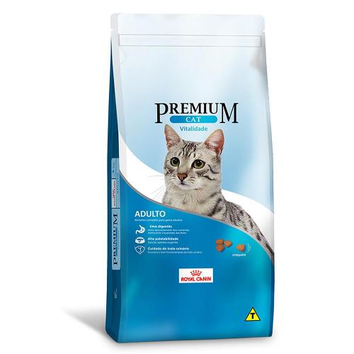 Ração Royal Canin Gatos Adultos Premium Cat Vitalidade