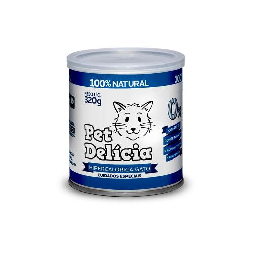 Ração Úmida Pet Delícia Gatos Hipercalórica