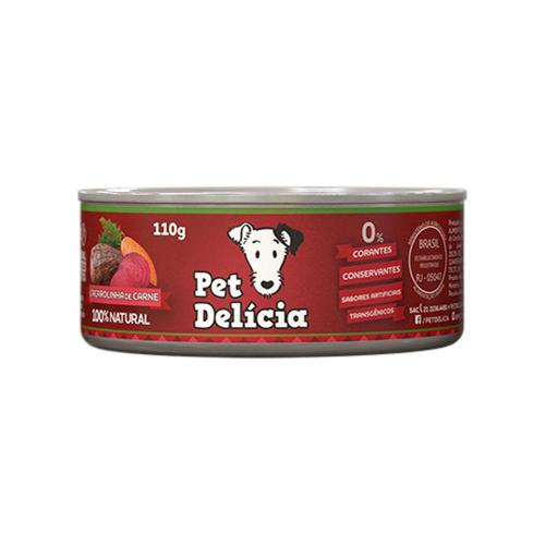 Ração Úmida Pet Delícia Cães Caçarolinha de Carne