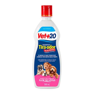 Shampoo Tira-odor Flor de Lótus Vet+20