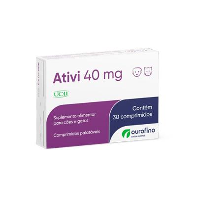 Suplemento Alimentar Ativi 40mg Ourofino