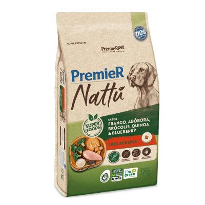 Ração Premier Nattu Cães Adultos Abóbora