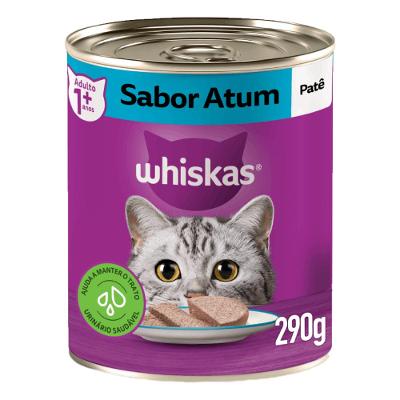 Ração Úmida Whiskas Patê Gatos Adultos Atum