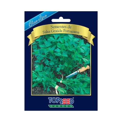 Sementes de Salsa Graúda Portuguesa Blue Line Topseed Garden