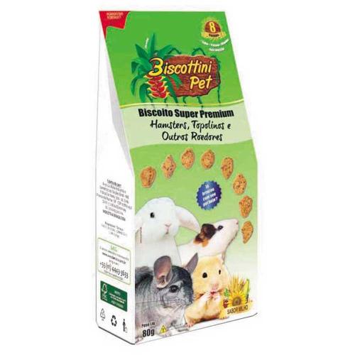 Biscoito para Roedores Biscottini Pet
