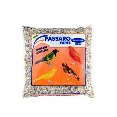 Ração Vita Farinhada Branca Pássaro Forte 200g