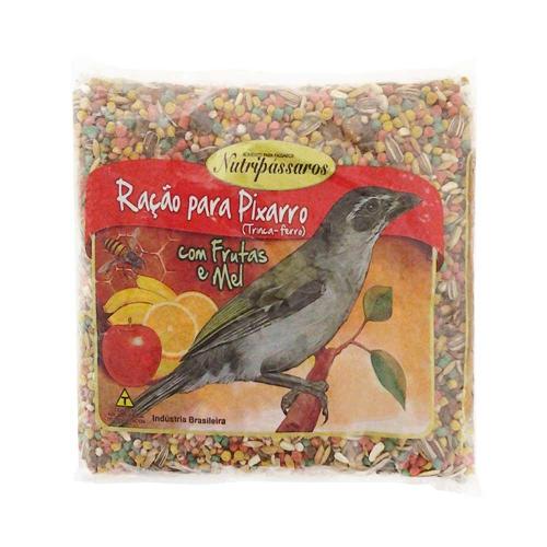 Ração para Pixarro Nutripássaros com Frutas e Mel 500g